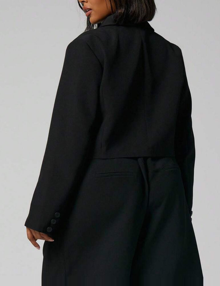 Shein blézer, fekete