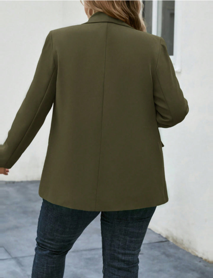 SHEIN blézer, zöld