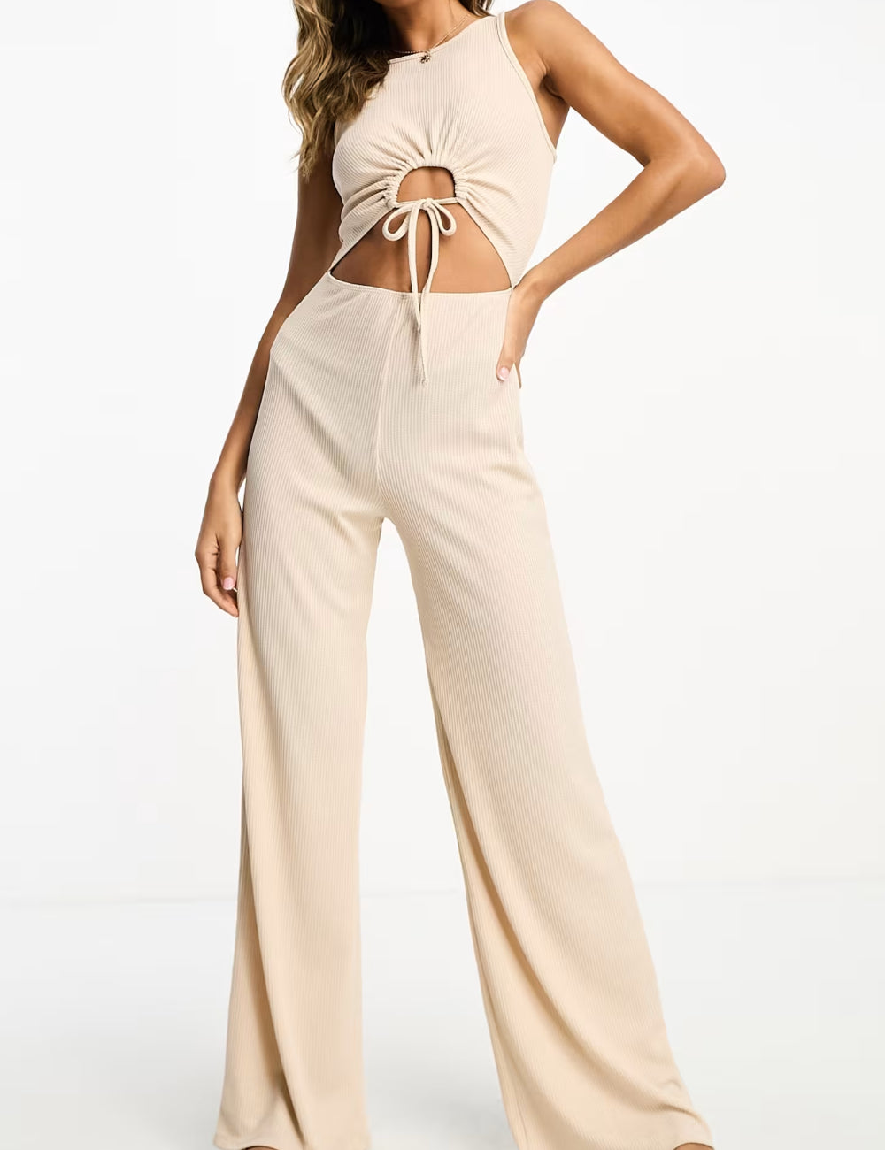 ASOS Salopette, krémszín