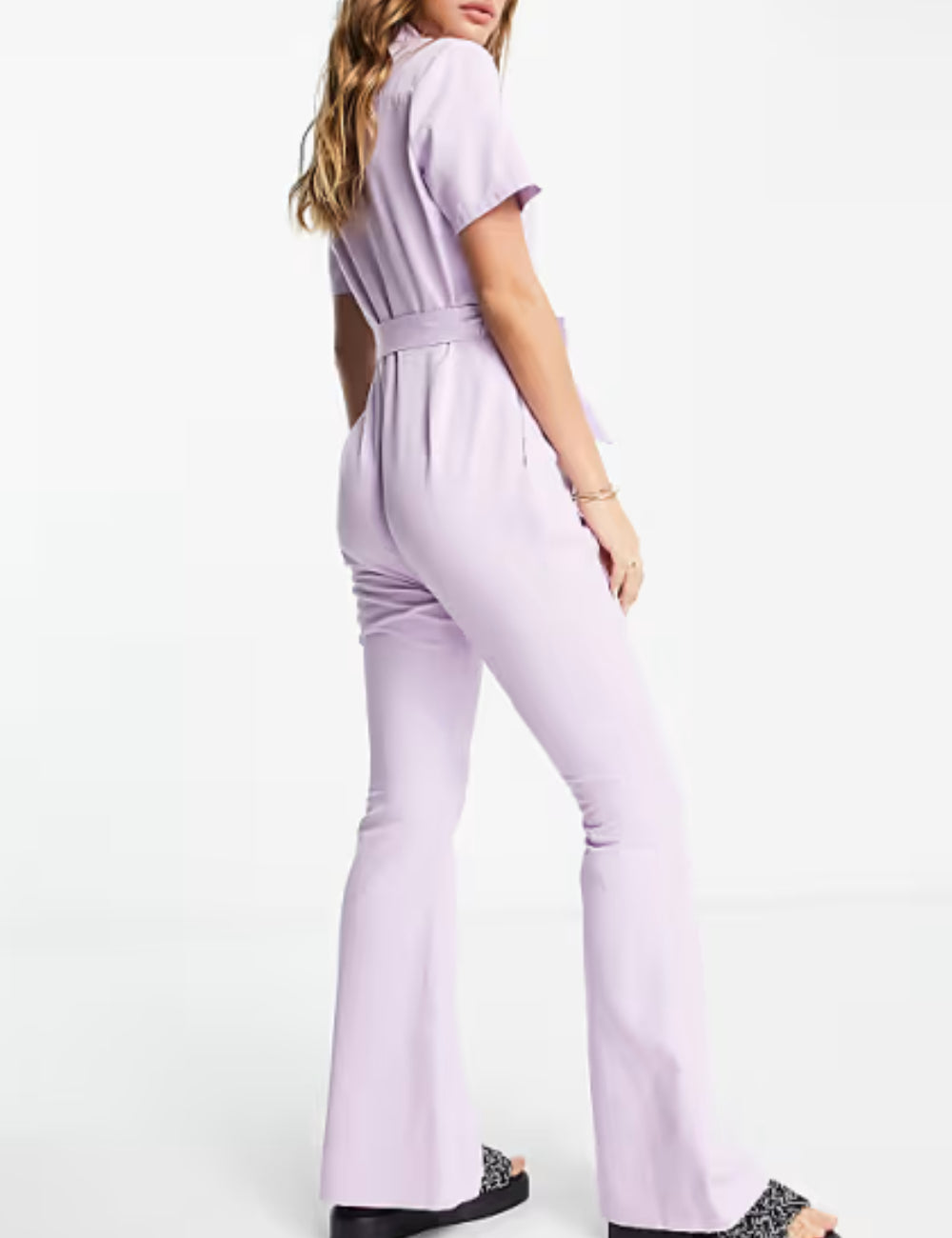 ASOS kantáros nadrág, lila