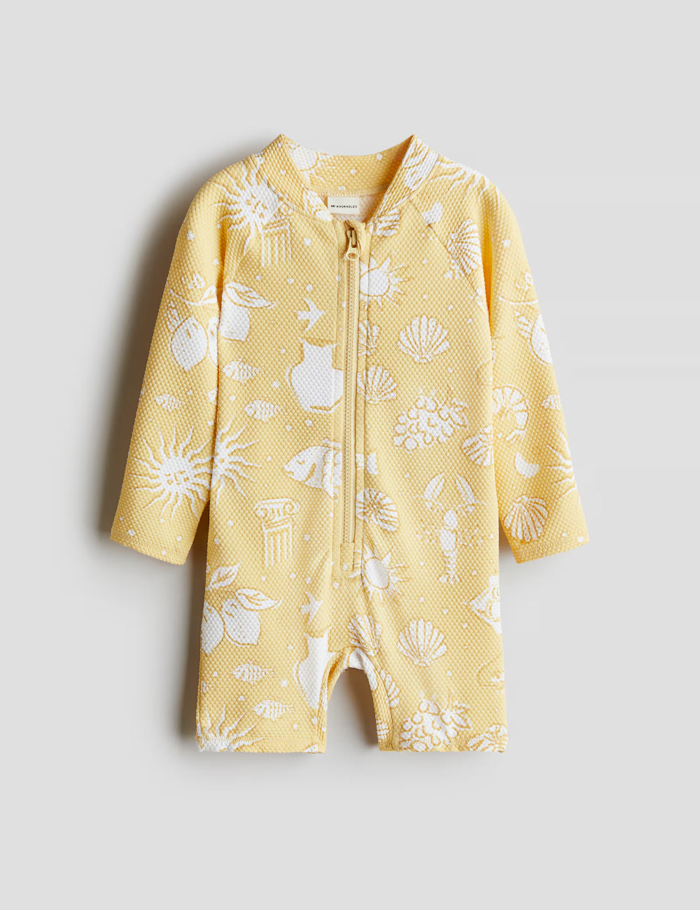 H&M fürdőoverall, sárga