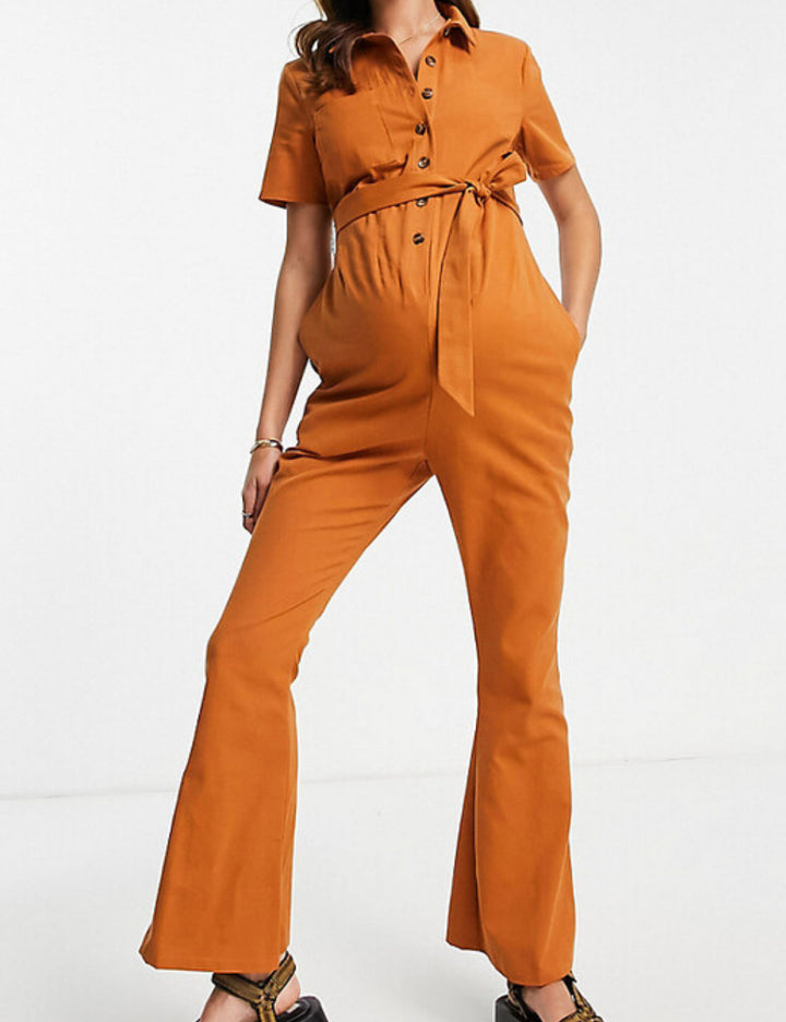 ASOS hosszú overál, téglavörös