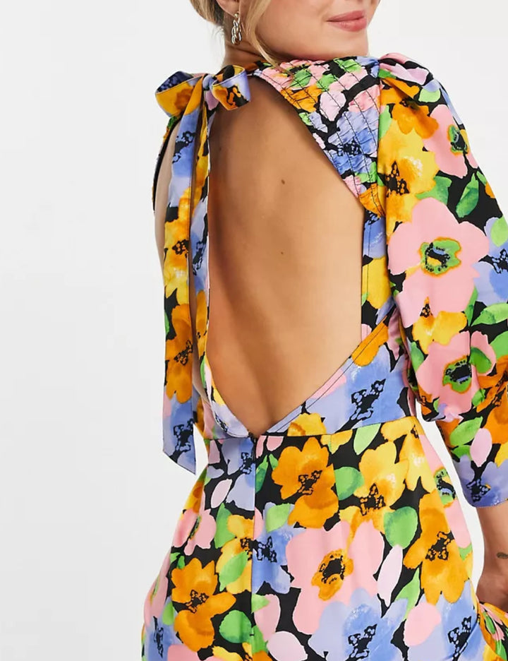 ASOS hosszú overál, színkeverék