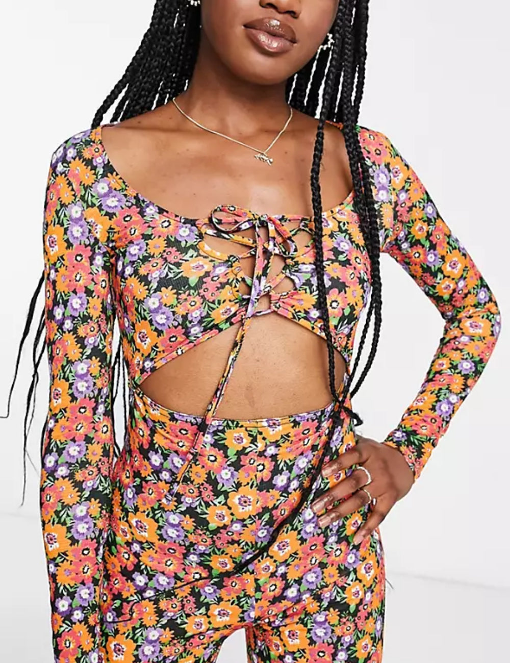 ASOS hosszú overál, színátmenetes