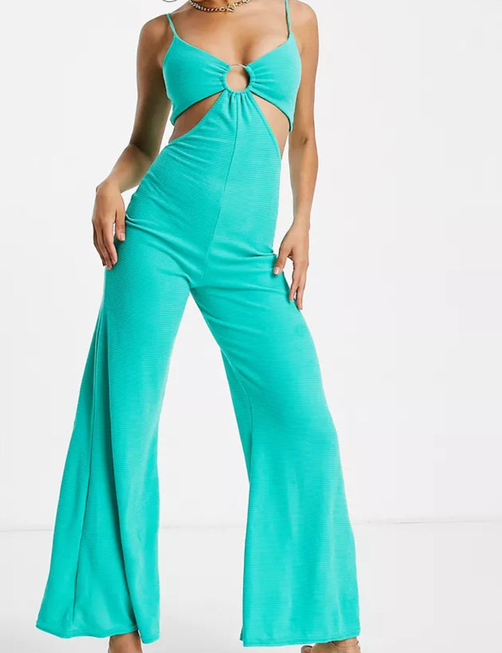 ASOS hosszú overál, zöld