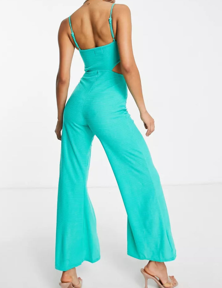 ASOS hosszú overál, zöld