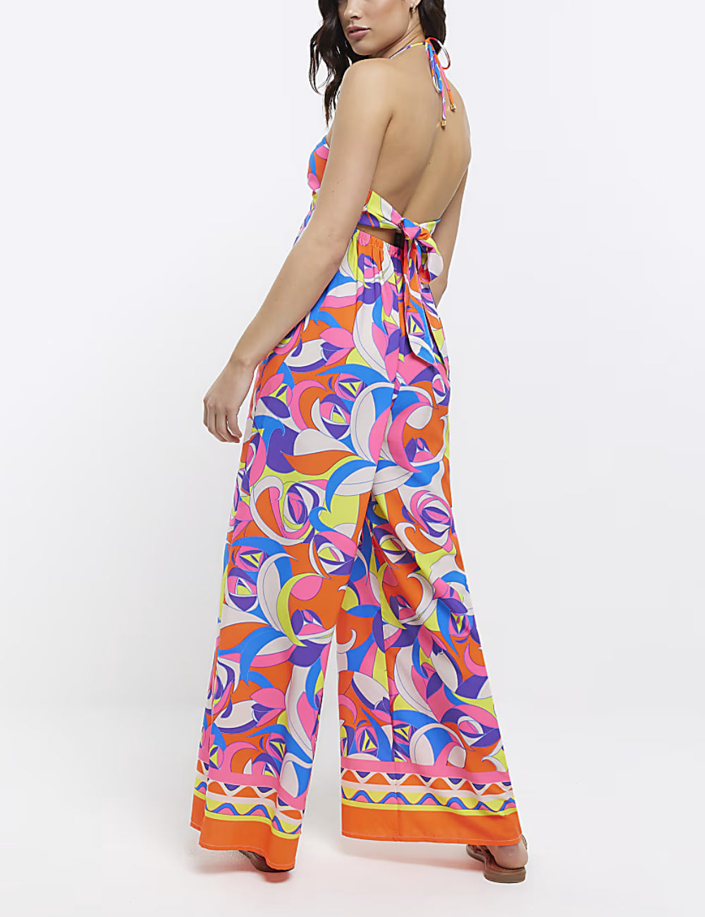 River Island hosszú overál, színátmenetes