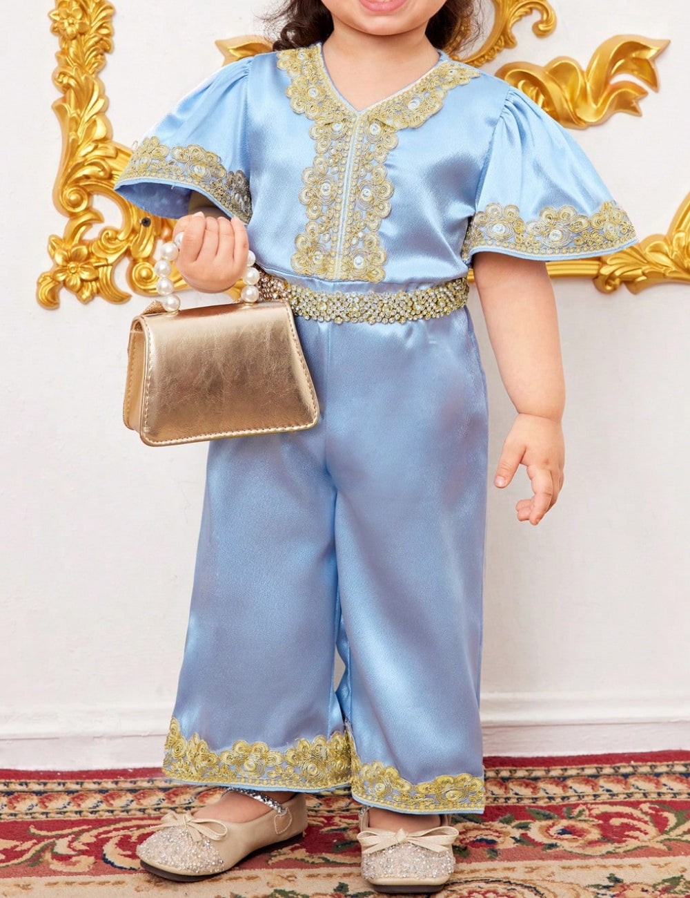 Shein hosszú overall, kék