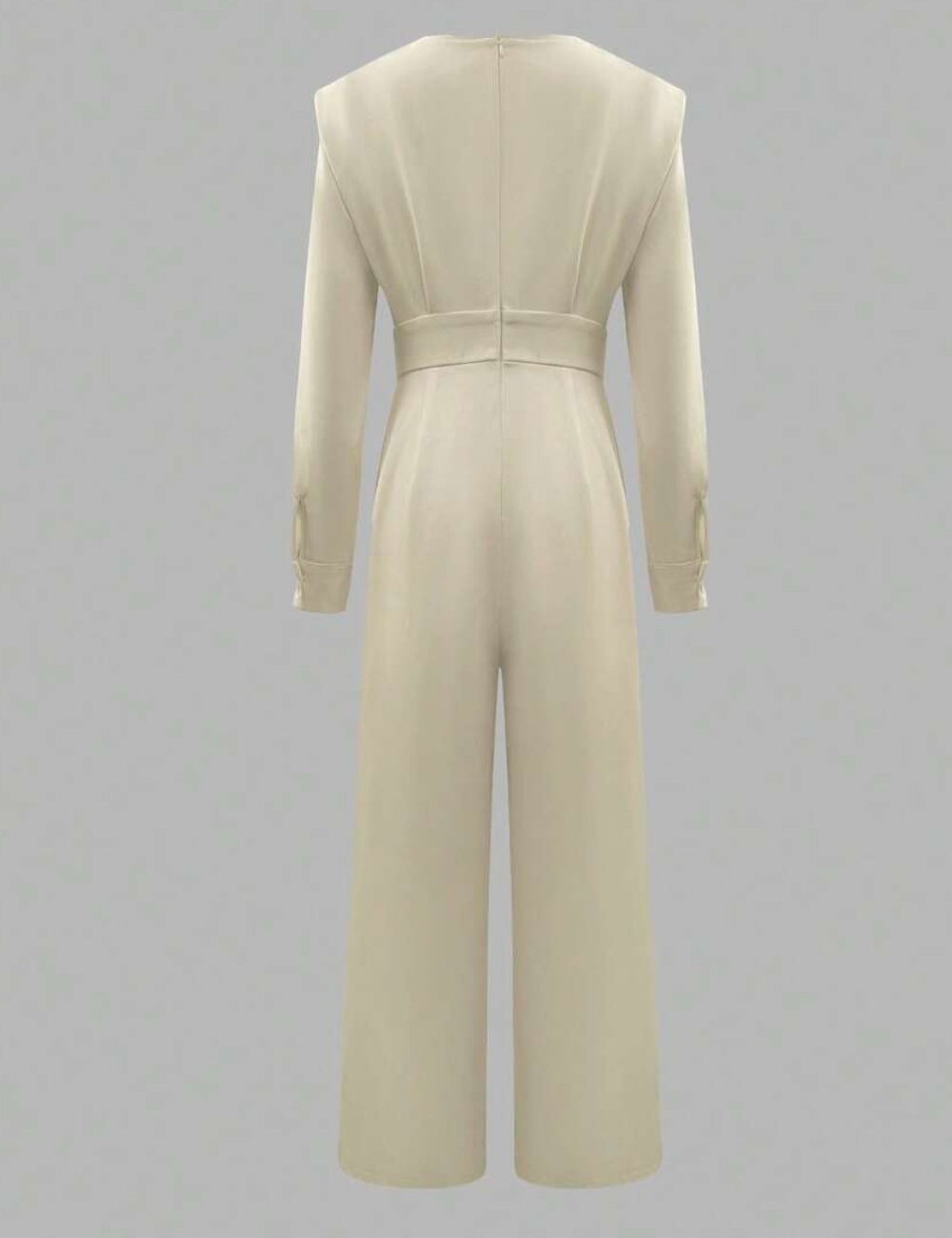 Shein Hosszú Overall, krém