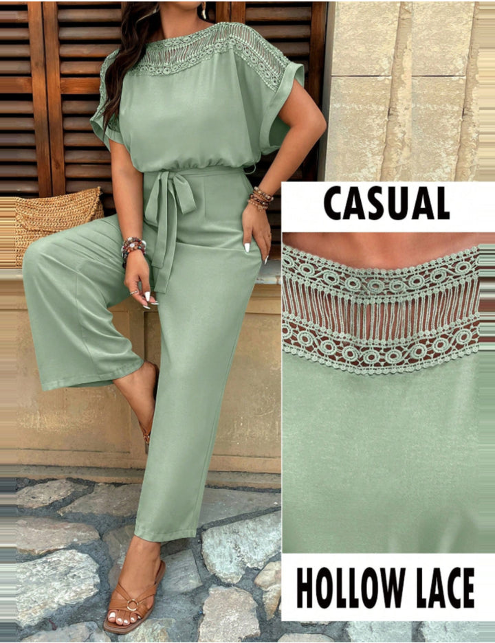SHEIN hosszú overall, zöld