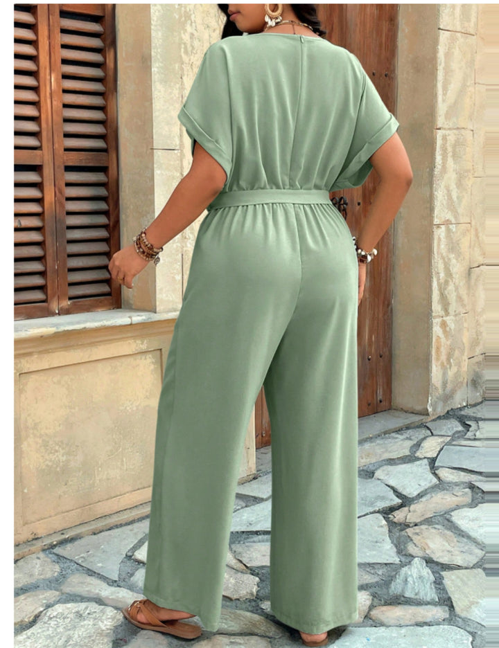 SHEIN hosszú overall, zöld