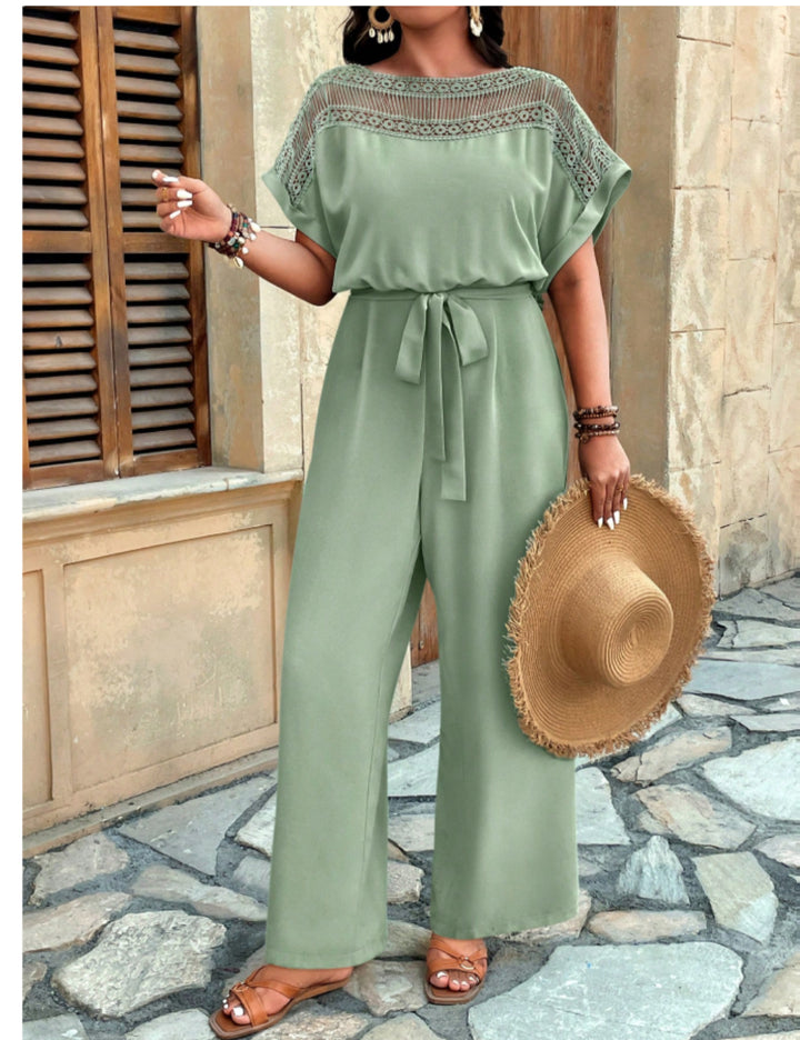 SHEIN hosszú overall, zöld