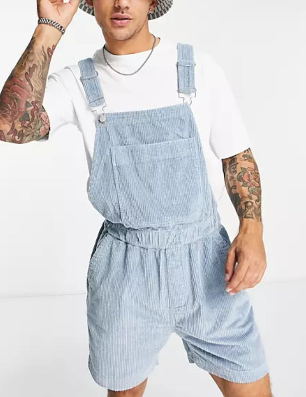 ASOS rövid playsuit, kék