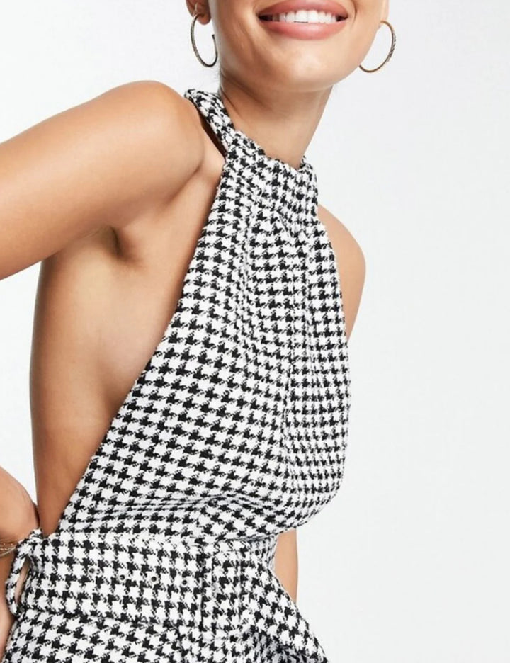 Salopetă scurtă ASOS, mix culori