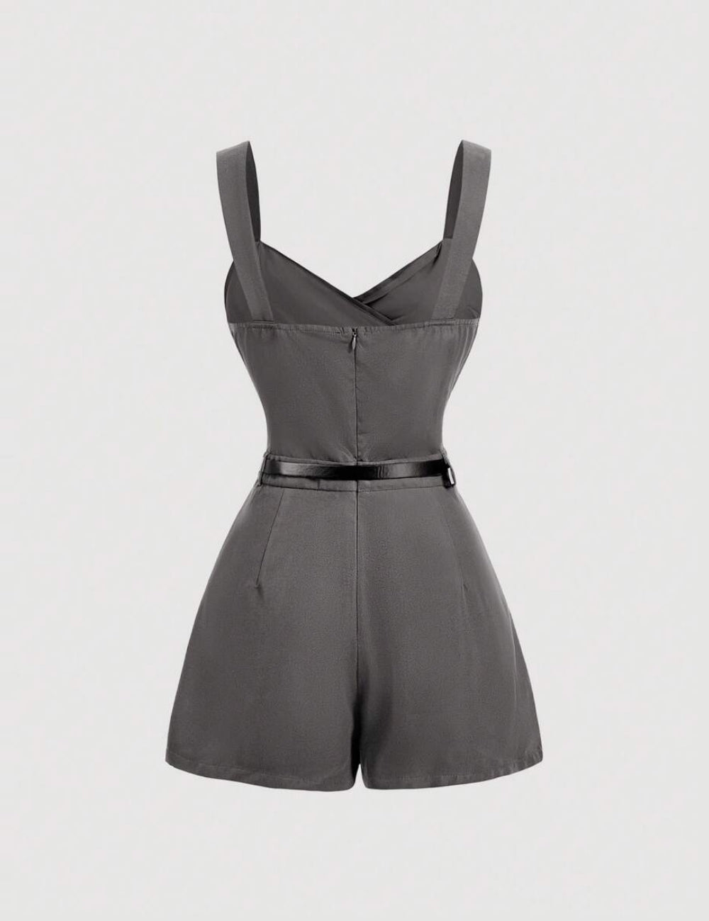 Shein MOD rövid playsuit, szürke