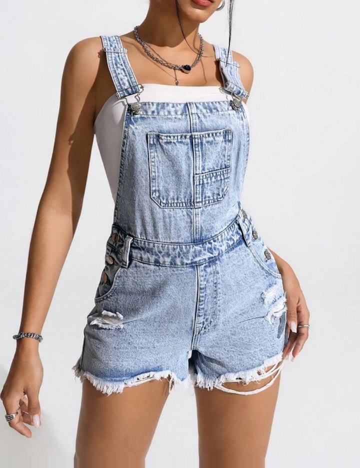 Shein overall, kék