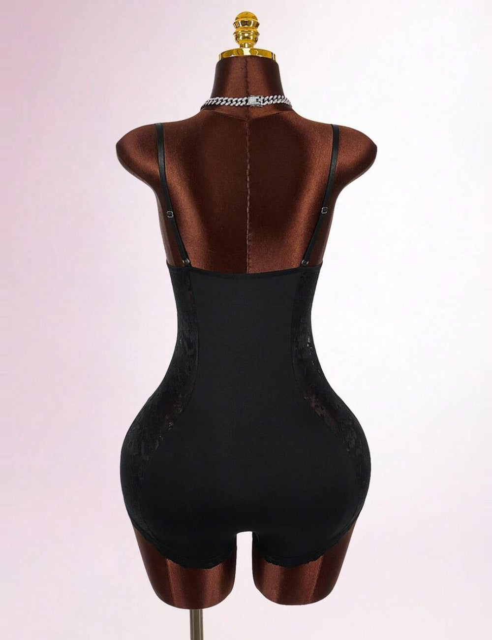 Shein romper, fekete