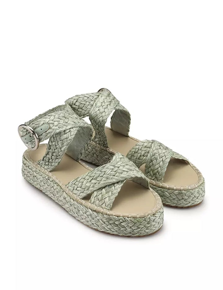 ASOS szandál, zöld