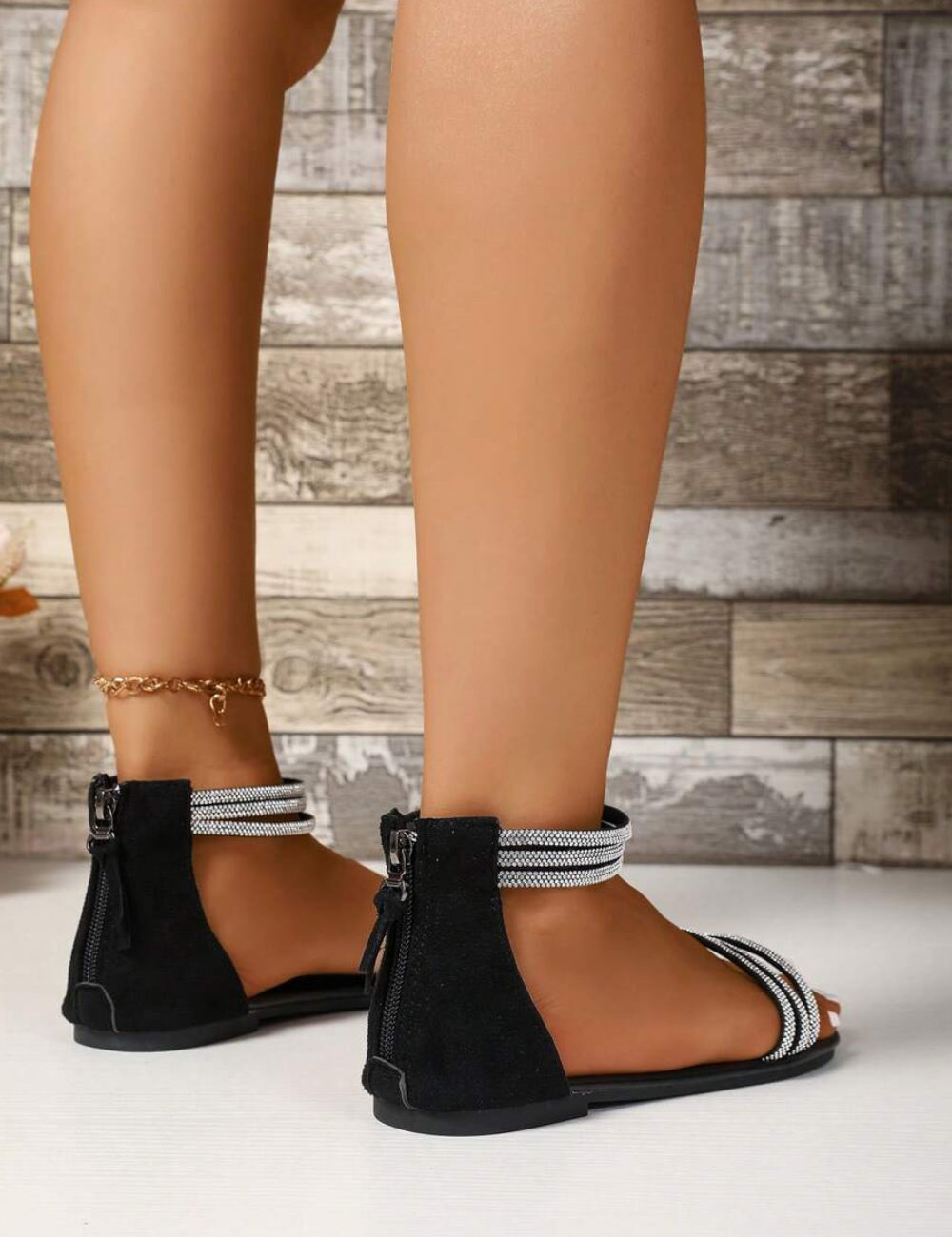 Sandale Shein, negru