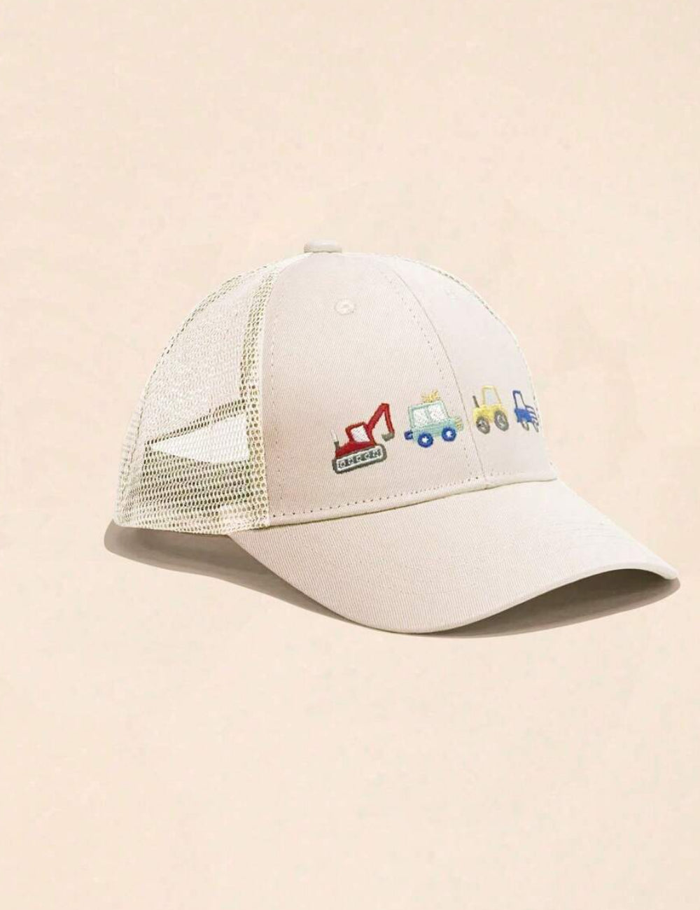 Shein baseballsapka, krémszínű