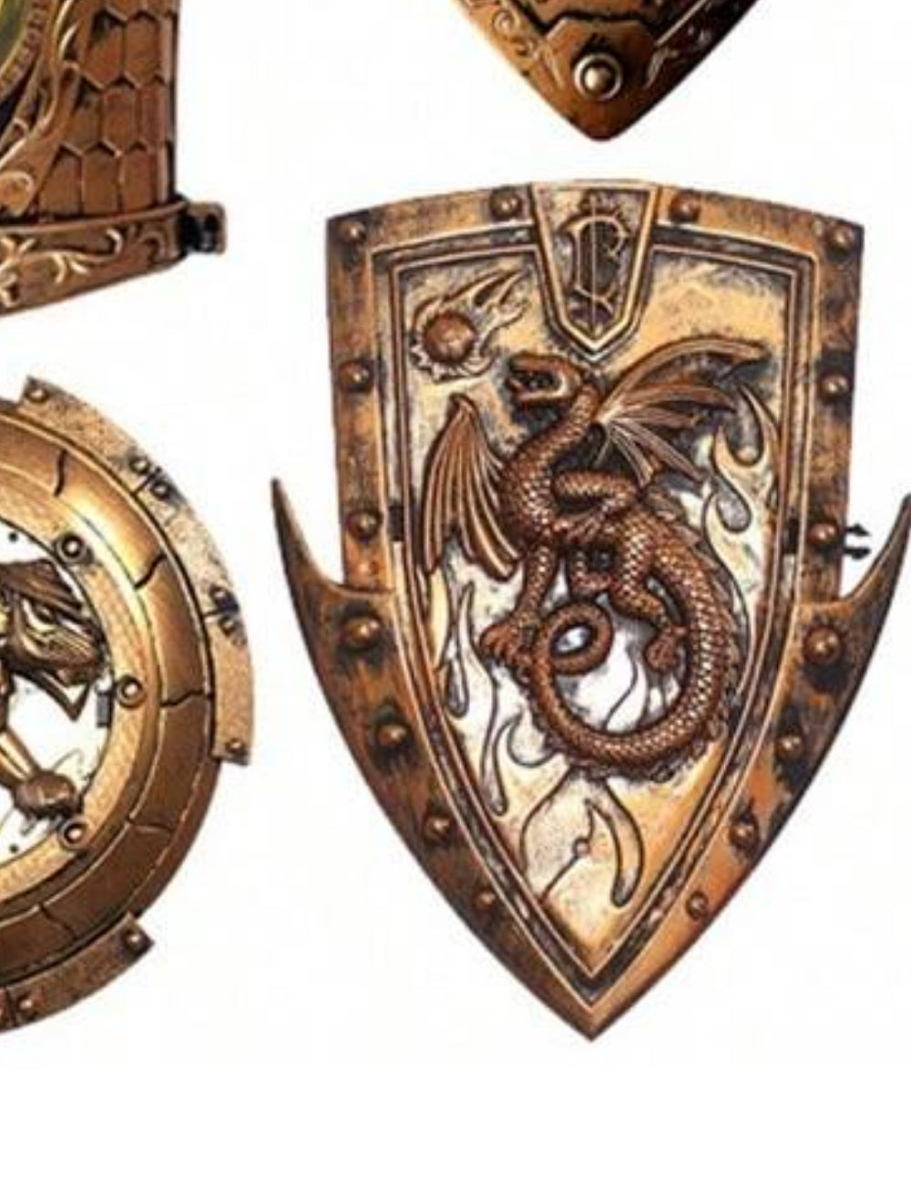 Scut de jucărie Shein, bronz