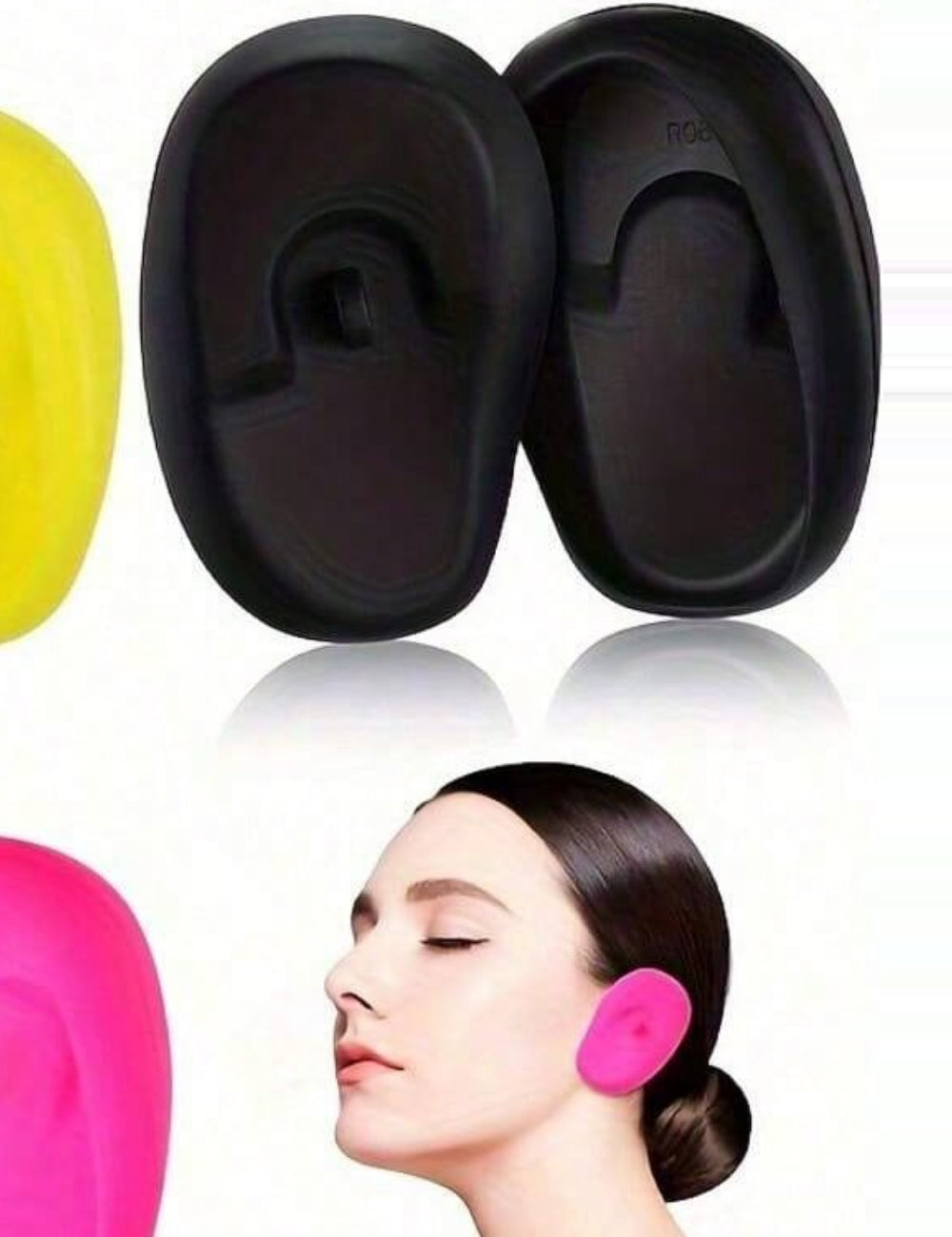 Shein fülvédő szett, fekete