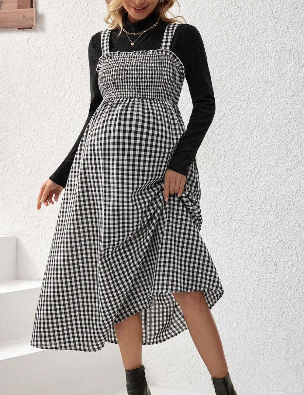 Set rochie și bluză Shein, mix culori