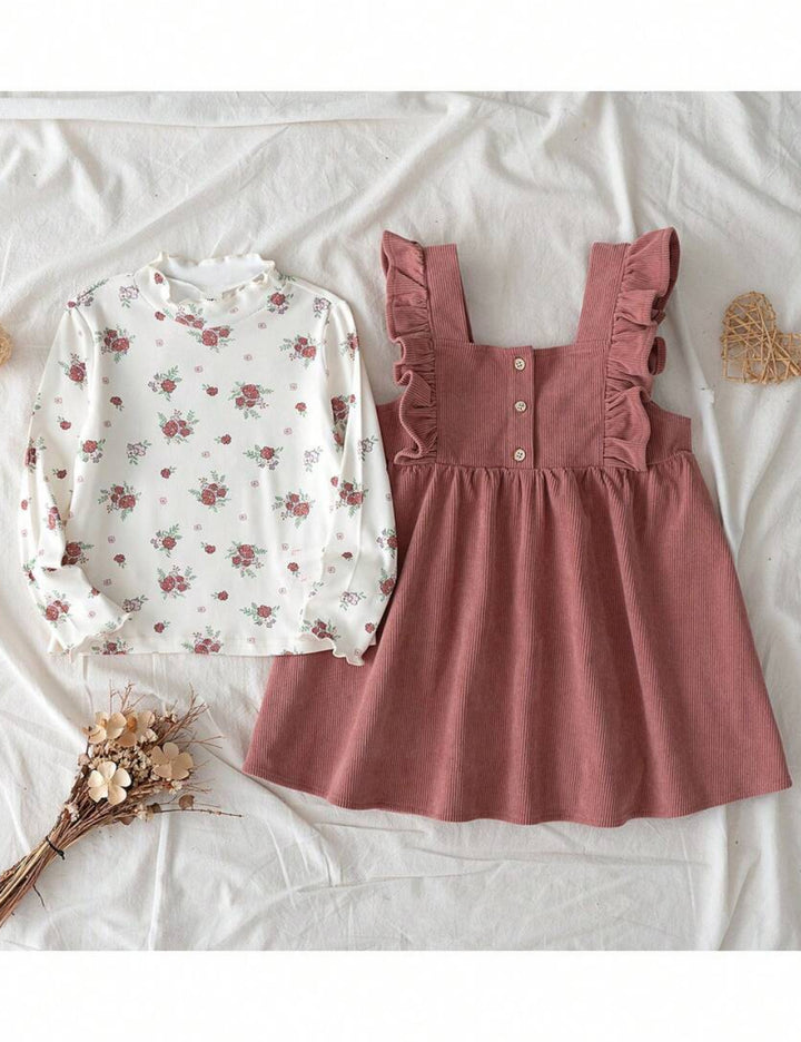 Set rochie și bluză Shein, mix culori