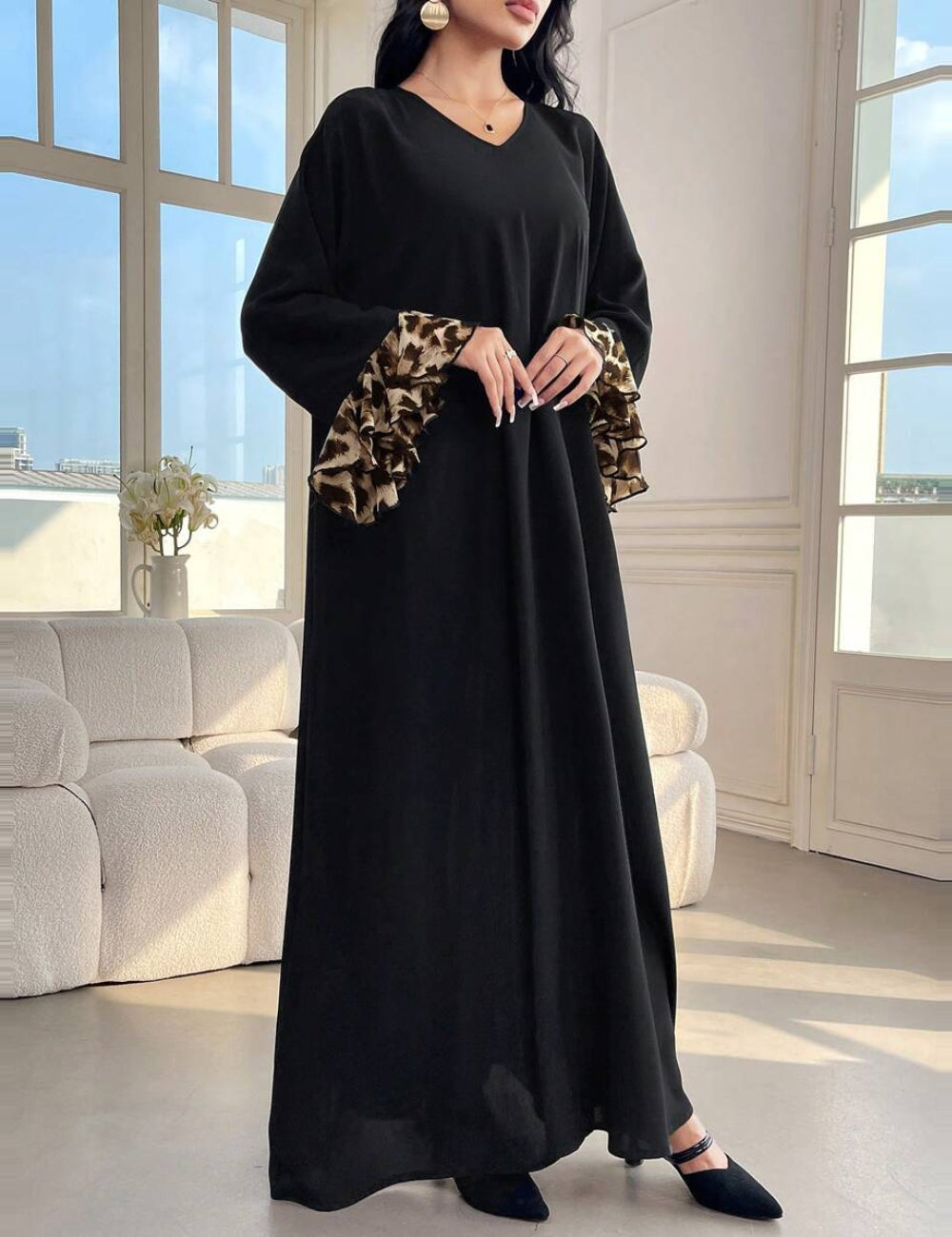 Set Rochie si Hijab SHEIN, mix culori