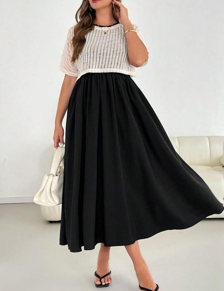 Shein Curve+ ruha és felső szett, vegyes színek