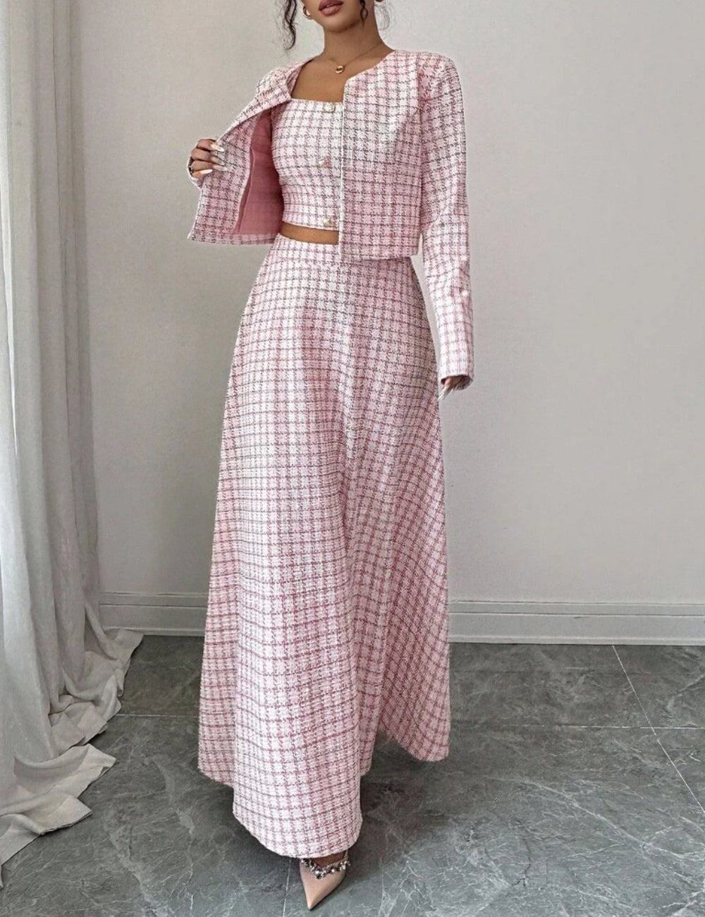 Set Shein, rózsaszín