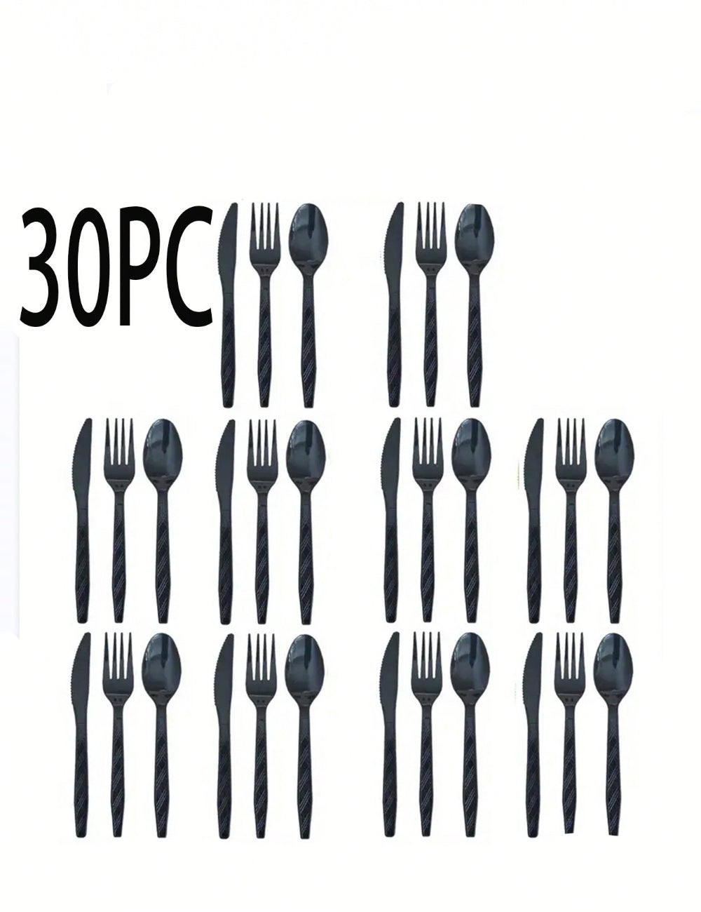 Set Tacâmuri Shein, negru