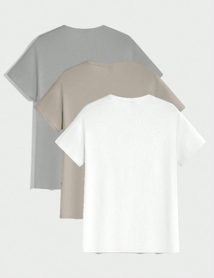 Set Tricouri Shein, mix culori