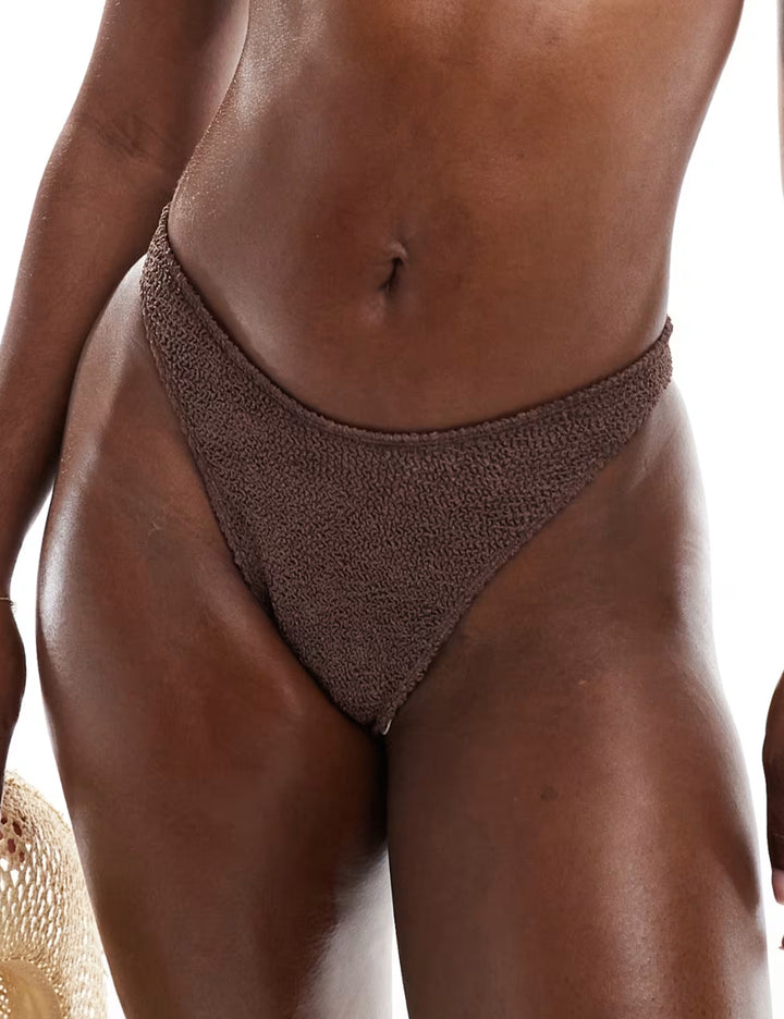 ASOS csúszós ruha, barna