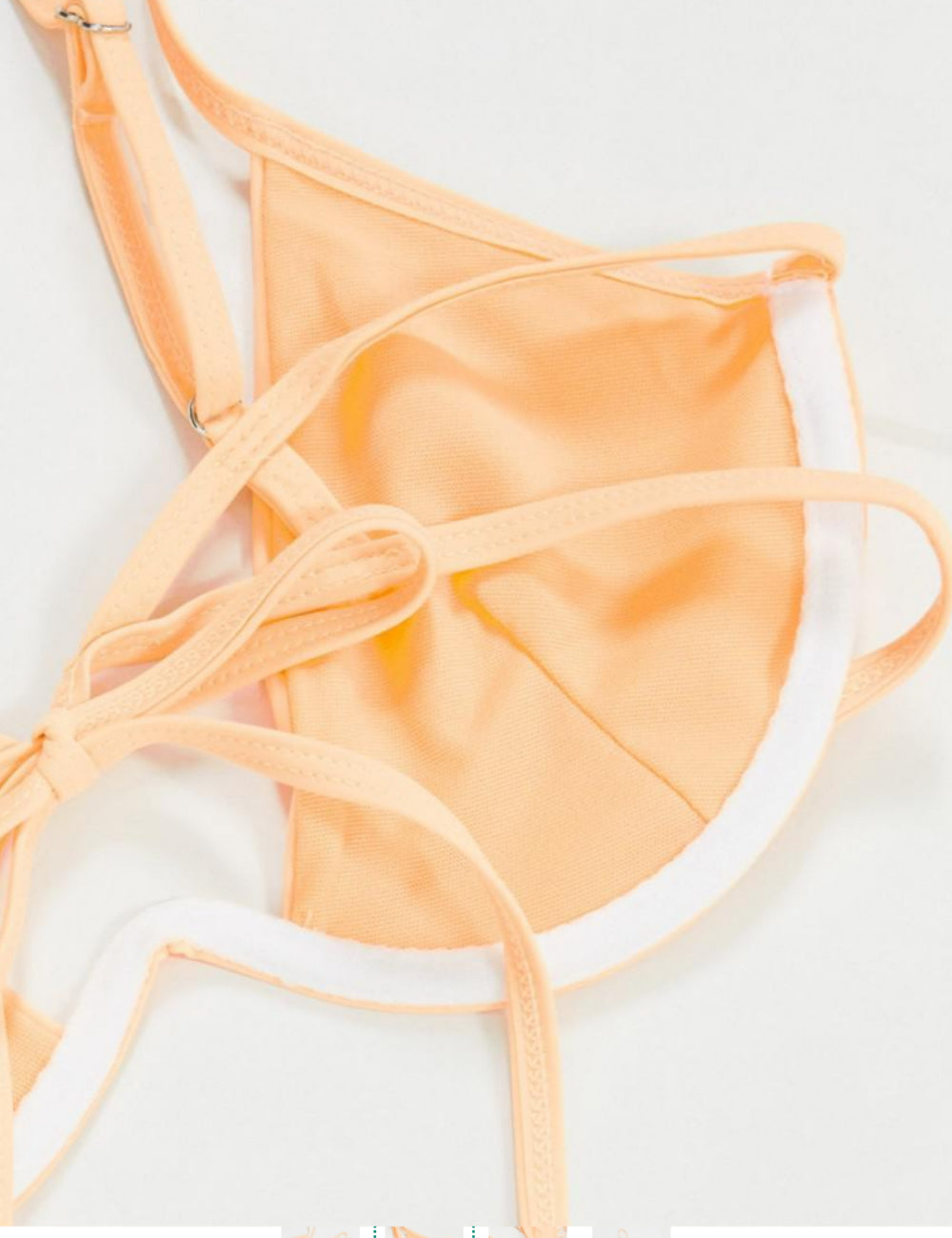 Missguided bikini felső, narancssárga