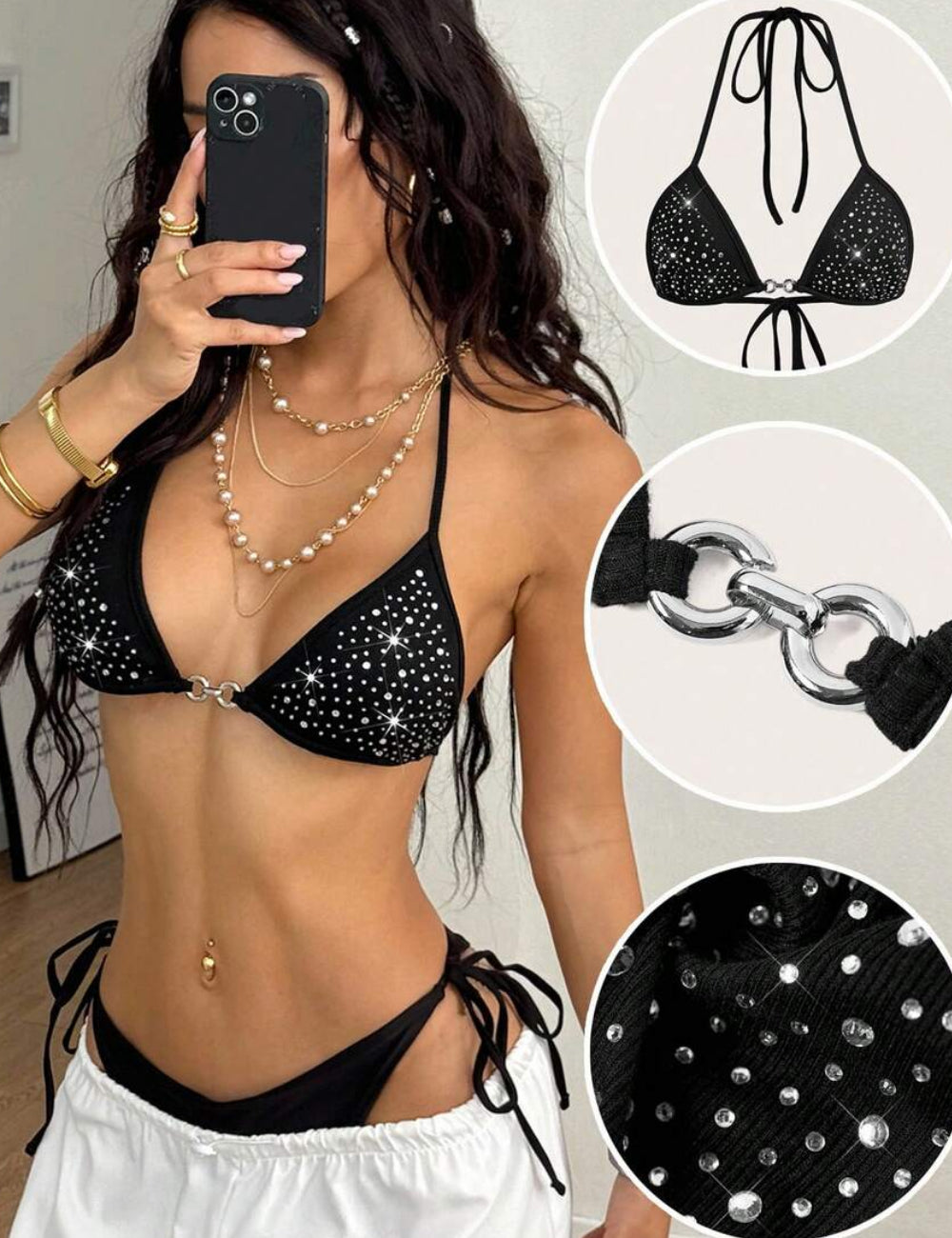 Sutien Shein, negru
