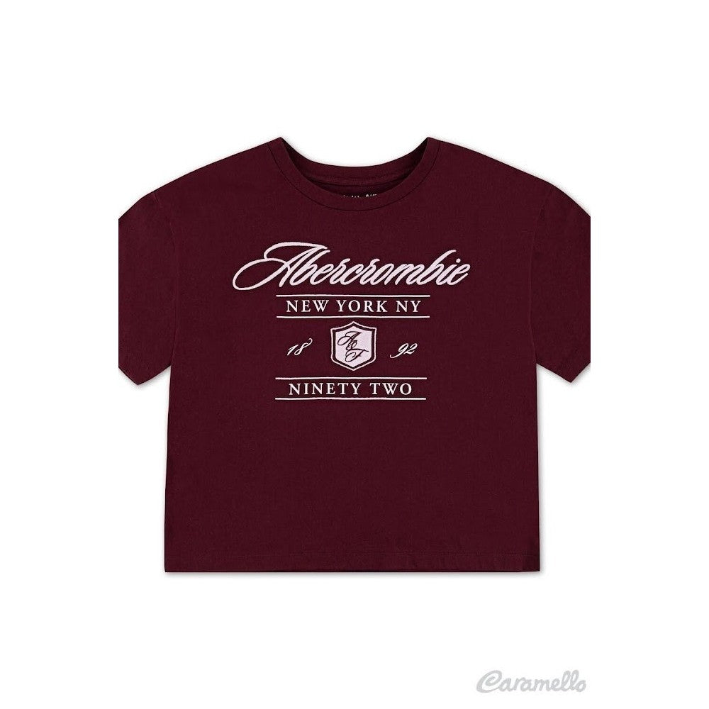 Póló ABERCROMBIE, bordó
