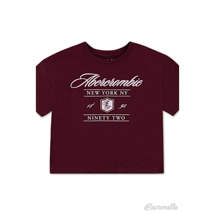 Póló ABERCROMBIE, bordó