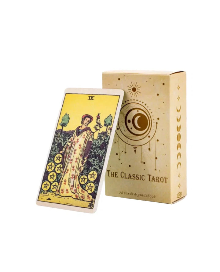 Cărți de tarot SHEIN, galben