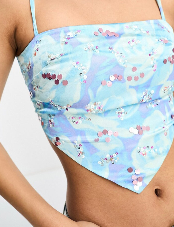 ASOS felső, kék