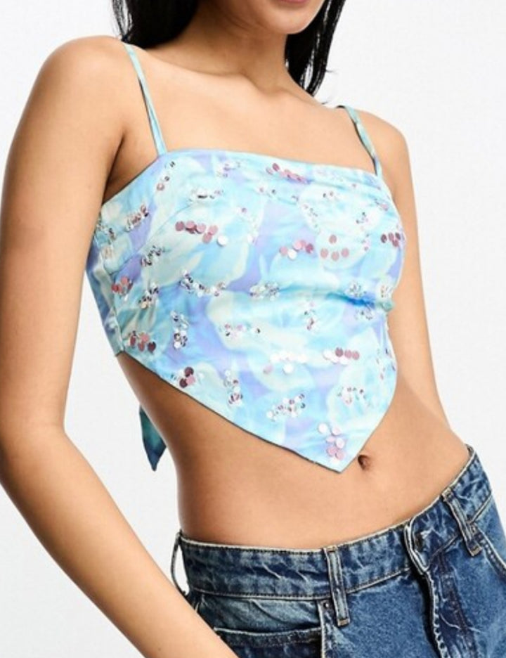 ASOS felső, kék