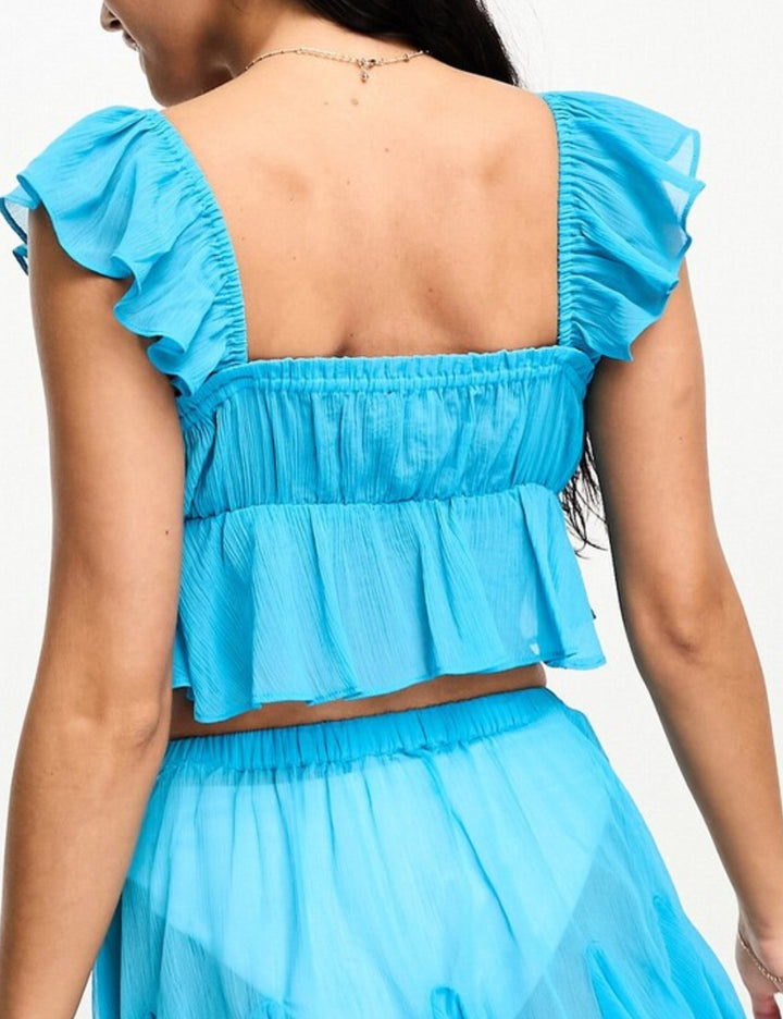 Top ASOS, albastru