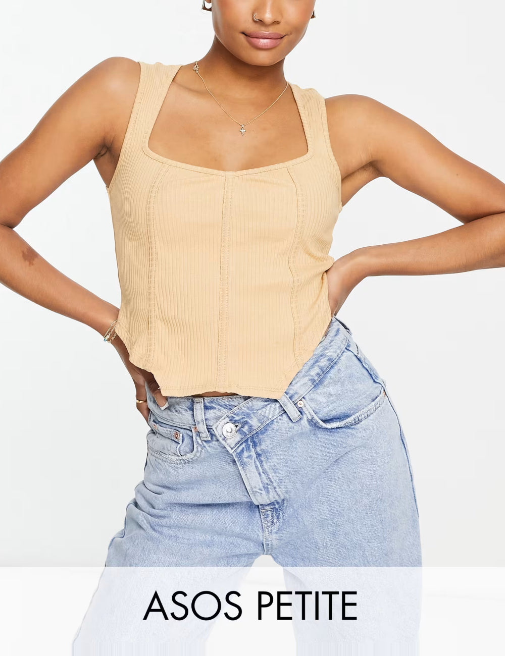 Top ASOS, bej