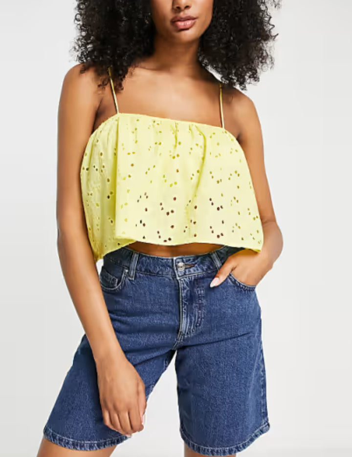 ASOS felső, sárga