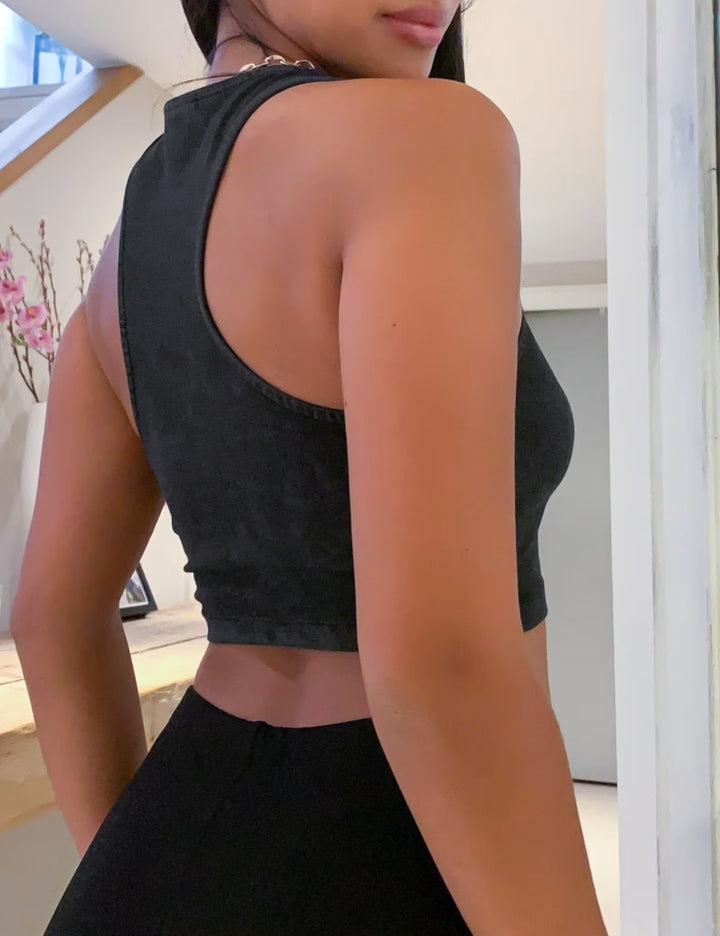 Top ASOS, negru