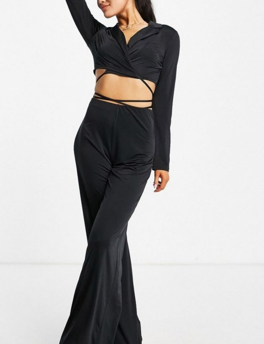 Top ASOS, negru