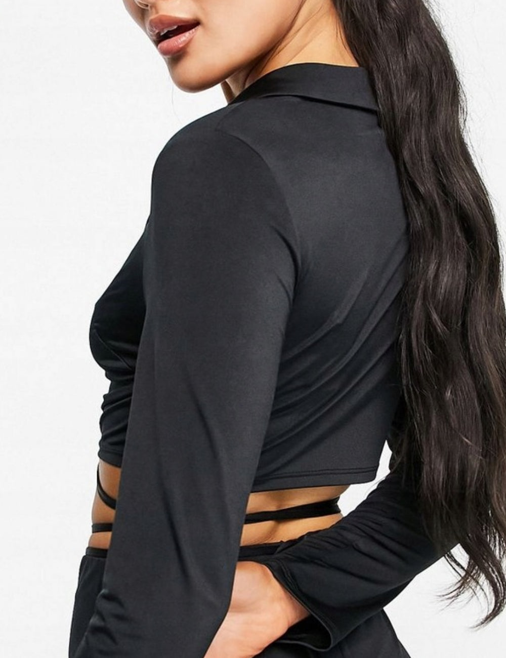 Top ASOS, negru