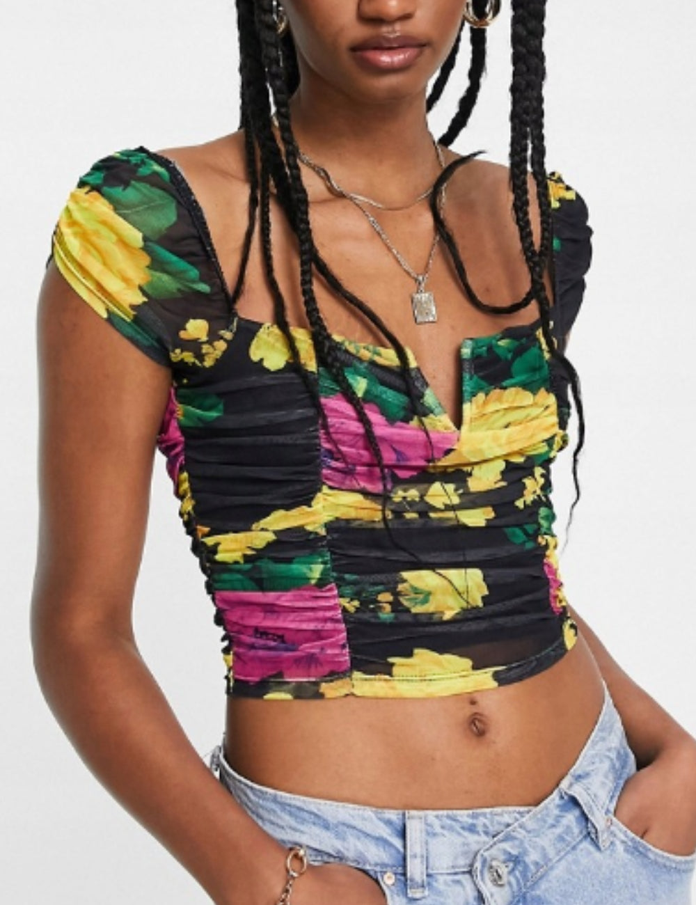 Top ASOS, negru