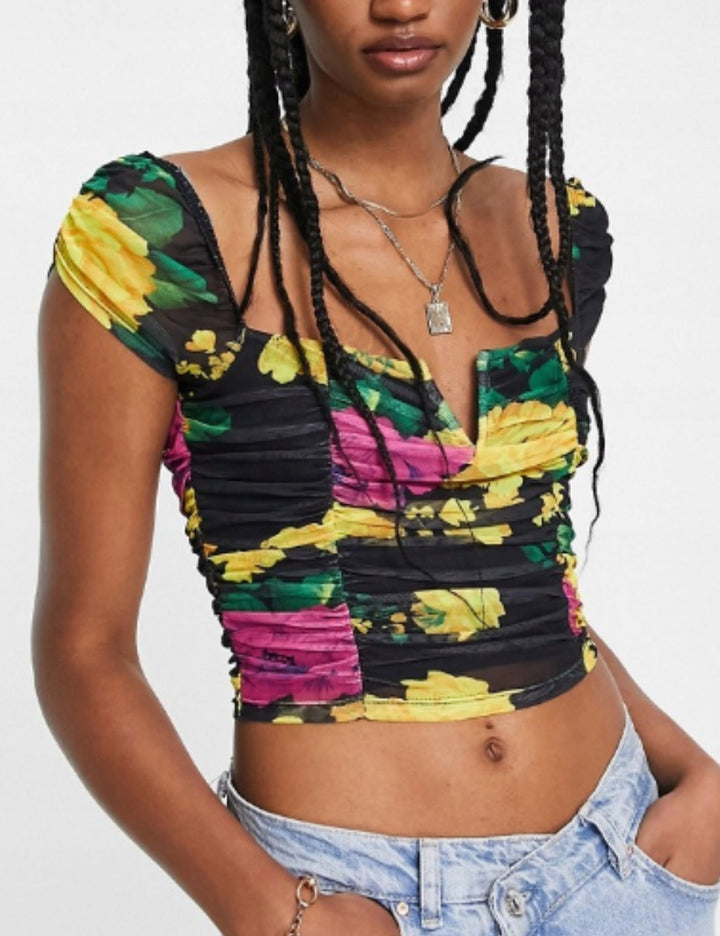 Top ASOS, negru