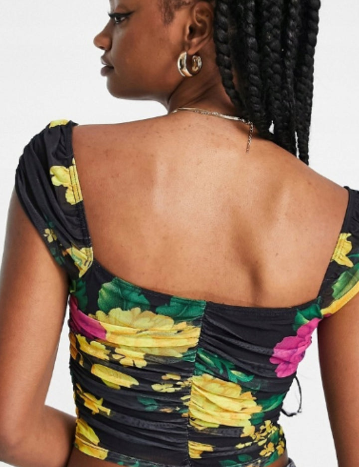 Top ASOS, negru